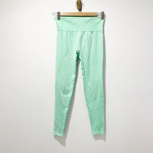 Gymshark Vital Seamless Leggings Size 4 Mint Green Sour Pistachio Workout